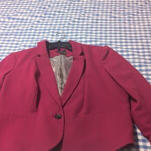 Worthington Fuchsia Blazer